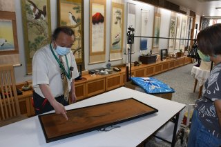 11面：１５日まで表装直し相談会　京表具の伝統工芸士が大島画廊で