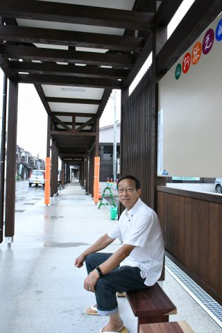 1面：「高田の風景」次代へ　新たな雁木完成　上越市大町５の旧北島仏壇店