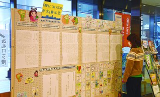 1面：税についての作文 受賞作品など展示　糸魚川駅ジオパル内で