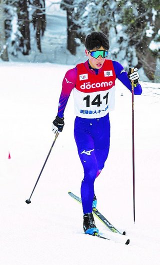 13面：上越スキー選手権大会　距離クラシカル　霜鳥、山川（新井高）ら２冠　壮年男子は駒村が唯一出場