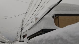 10面：屋根雪量深刻に　早い一斉除雪望む　高田市街地