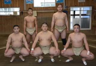13面：海洋、全国で力試す　団体・個人に５人出場　２０日から全国高校相撲選抜大会